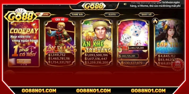 Đăng ký GO88 để tận hưởng nhiều quyền lợi dành cho tân thủ