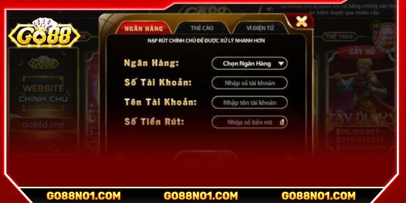 Hướng dẫn chi tiết các bước rút tiền về tài khoản